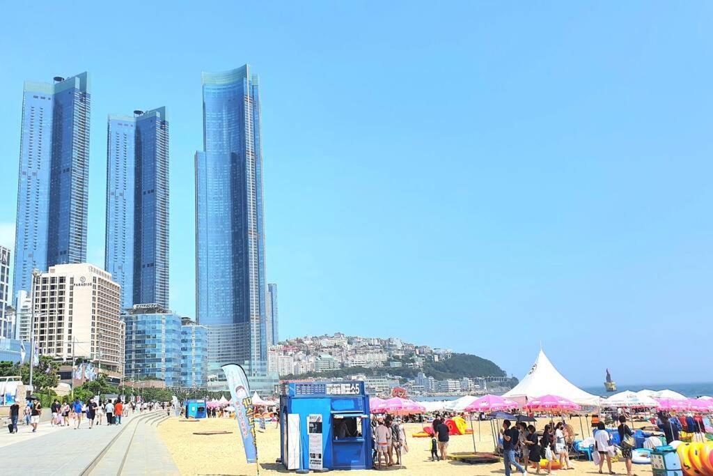 Haeundai Beach 1 Cho Apartment Busan Exterior photo