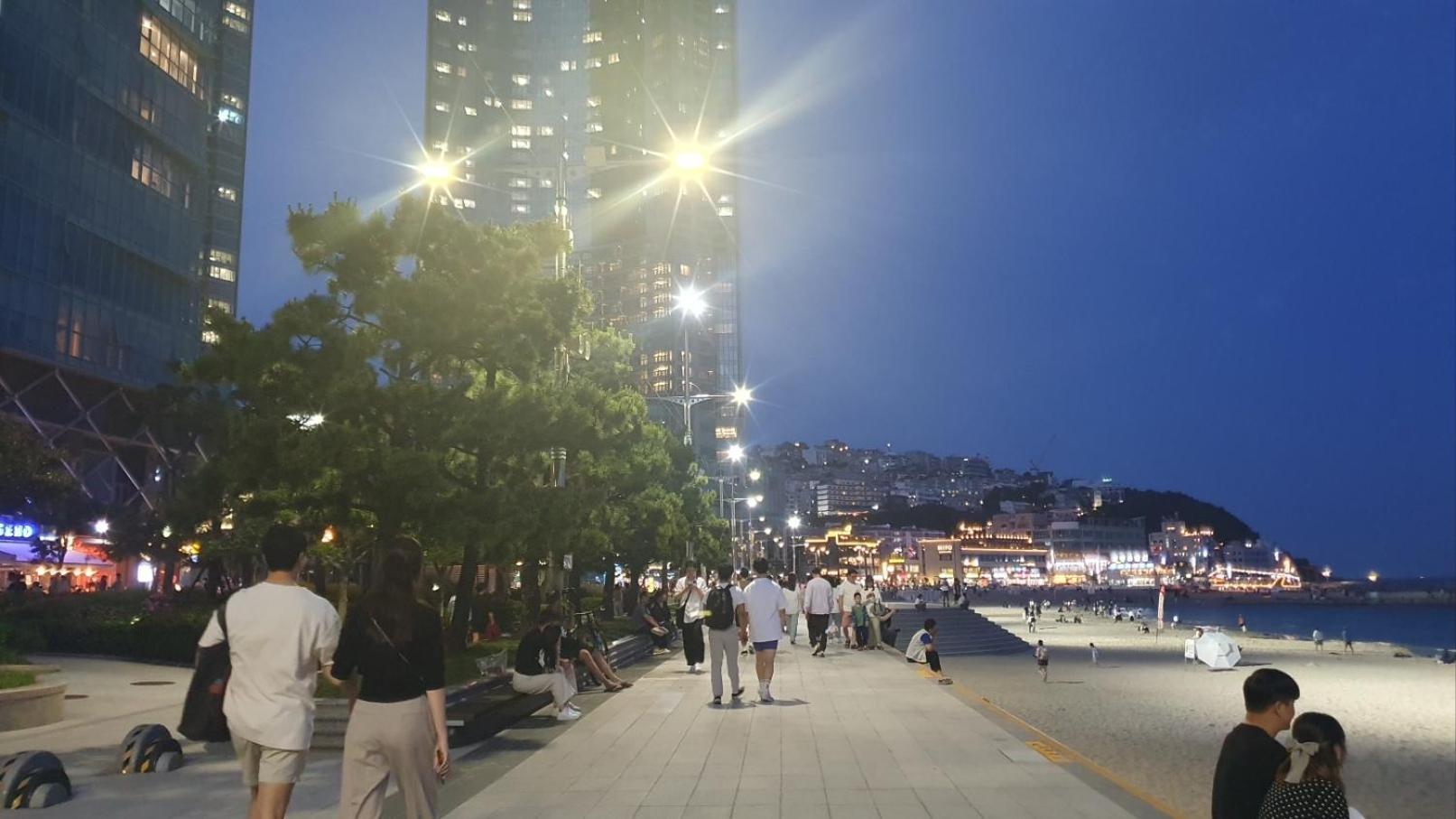 Haeundai Beach 1 Cho Apartment Busan Exterior photo
