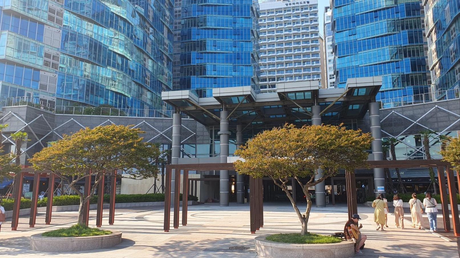 Haeundai Beach 1 Cho Apartment Busan Exterior photo